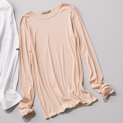 ラフに見えない【大人のシアーロンT】最適解！透け感より大事なのは？