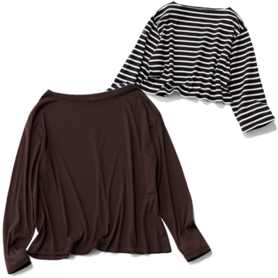 【3000円台も】着てみて分かった！ベストバランスな『ボートネックロンT』4選