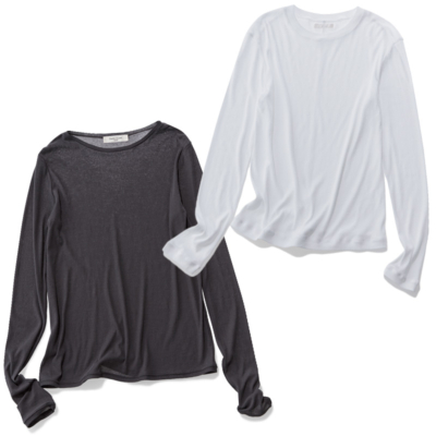 一枚でも着られる『絶妙シアーロンT』4選！キレイめコーデの抜け感に◎