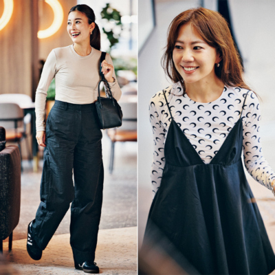 関西ママの【洒落見えロンT】は「タイトめ」が主流！＜SNAP＞