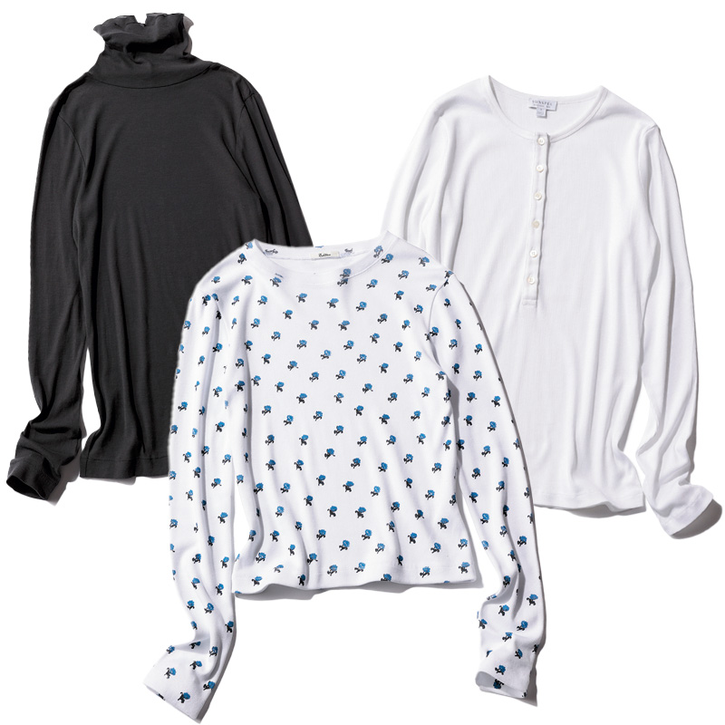 秋の重ね着上手な【今どきロンT】9選！キレイめシルエットで洒落感アップ◎