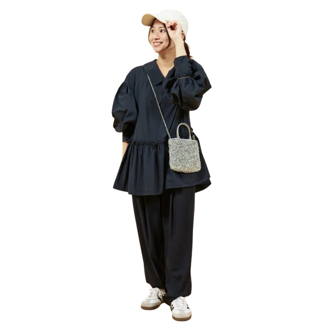 【園行事etc…】旬の「太パンツ」着こなし方は？＜SNAP３選＞