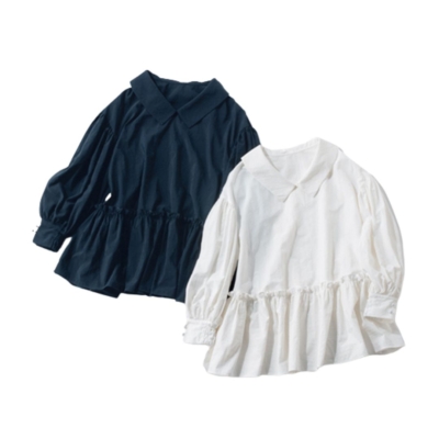 楽ちんなのにきちんと感が叶う「神ブラウス」体型カバーも