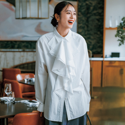 【保護者会、発表会etc.】1枚でも着映える「キレイめブラウス」が大活躍！