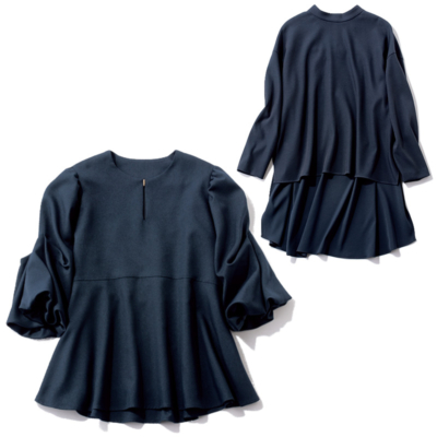 【学校行事、通勤etc.】一枚でサマになる「ネイビーブラウス」4選！