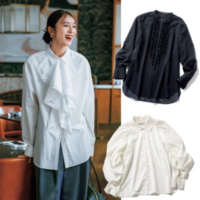 学校行事から通勤まで！ワンツーで着映える【今どきブラウス】18選