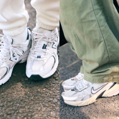【ハイテクスニーカー】は白×シルバーが急増中！運動会にも最適な1足は？