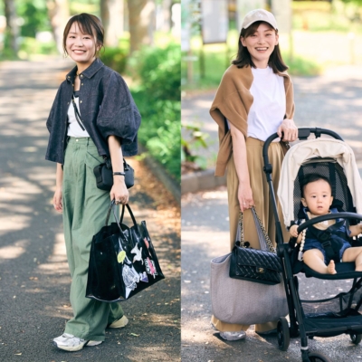 秋カラーを取り入れて季節感を演出！おしゃれママのリアル【運動会コーデ】