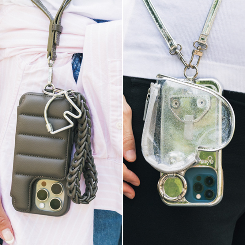 フッ軽ママの『スマホショルダー』は“アレンジ”が決め手！＜公園オシャレSNAP＞