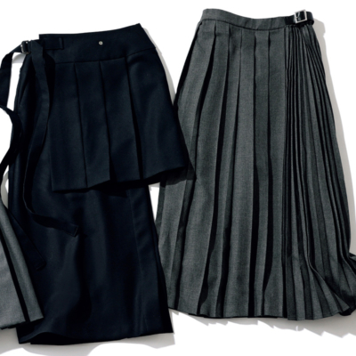 武井咲さんもリアルバイ！今季スカートは『太めプリーツ』に注目