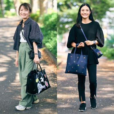 【運動会バッグ】今年はどうする？「ショルダー＆トート」の2個持ちコーデサンプル