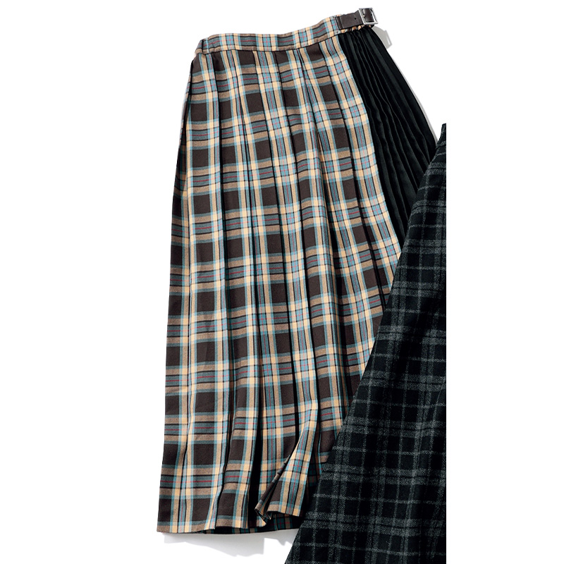 ビーミングのチェック柄スカート