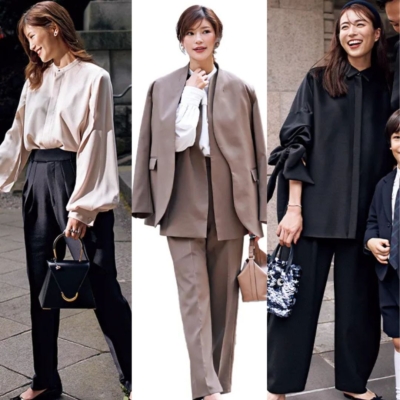 七五三、母行事etc.【ハレの日コーデ】パンツ派ママの洗練オシャレ7選