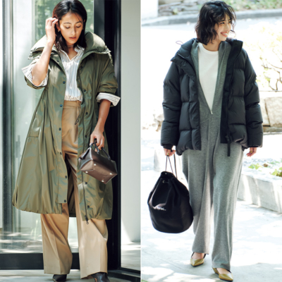 長く着られる目線の【キレイめダウン】はアレンジ自在が賢い！