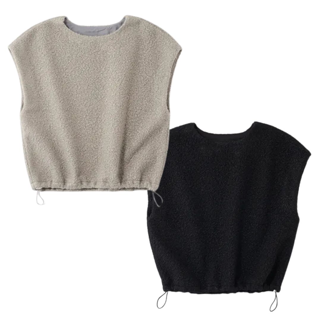 【端境期コーデ】プラスONで簡単洒落見え「ボアトップス」体型カバーも！