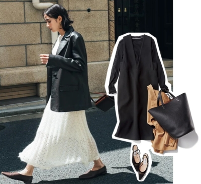 秋冬は通勤こそ「ワンピース」！繁忙期を乗りきるオフィスコーデ5選