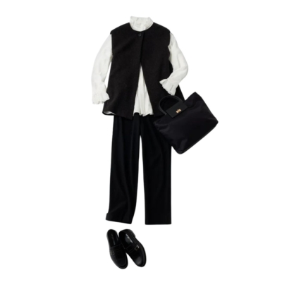 運動会、仕事etc.. 「ジレ」着回し＜コーデ3選＞ 腰まで隠れて体型カバーも