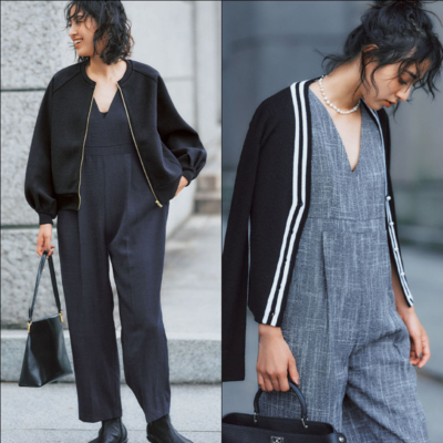 【年末イベントにも！】日常からきちんとシーンまで着回せる『ツイードジャンプスーツ』