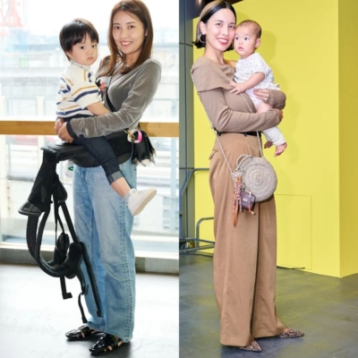 【抱っこ紐】でオシャレなママのコーデの秘訣は？【VERY FES. SNAP】