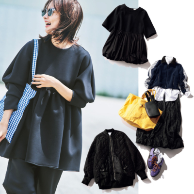『ブラックカジュアル』はデザイン性で垢抜け！最旬コーデ＆アイテム12選
