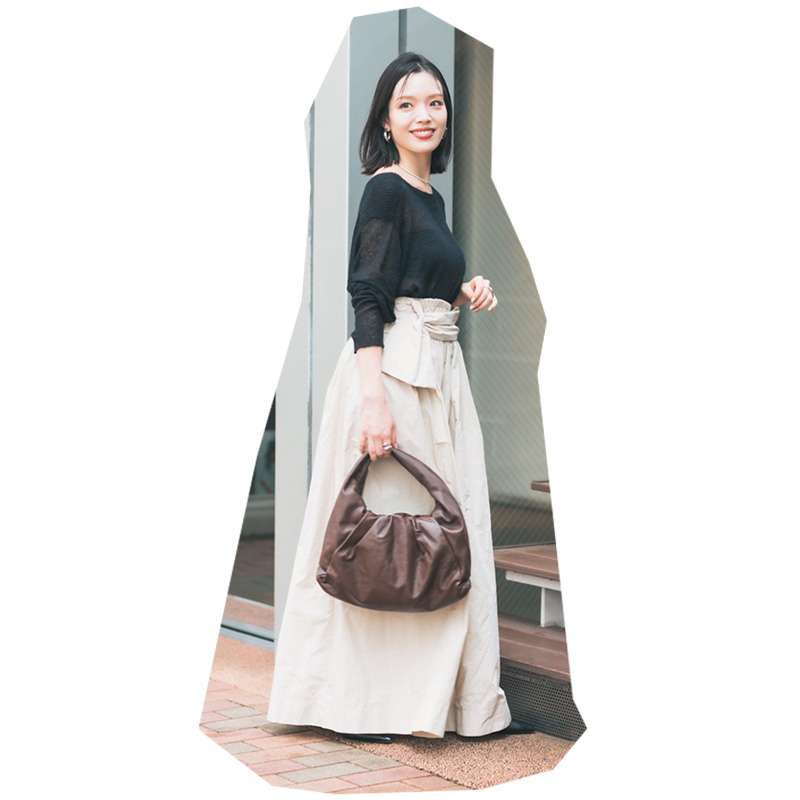 名津井結衣さんのファッション