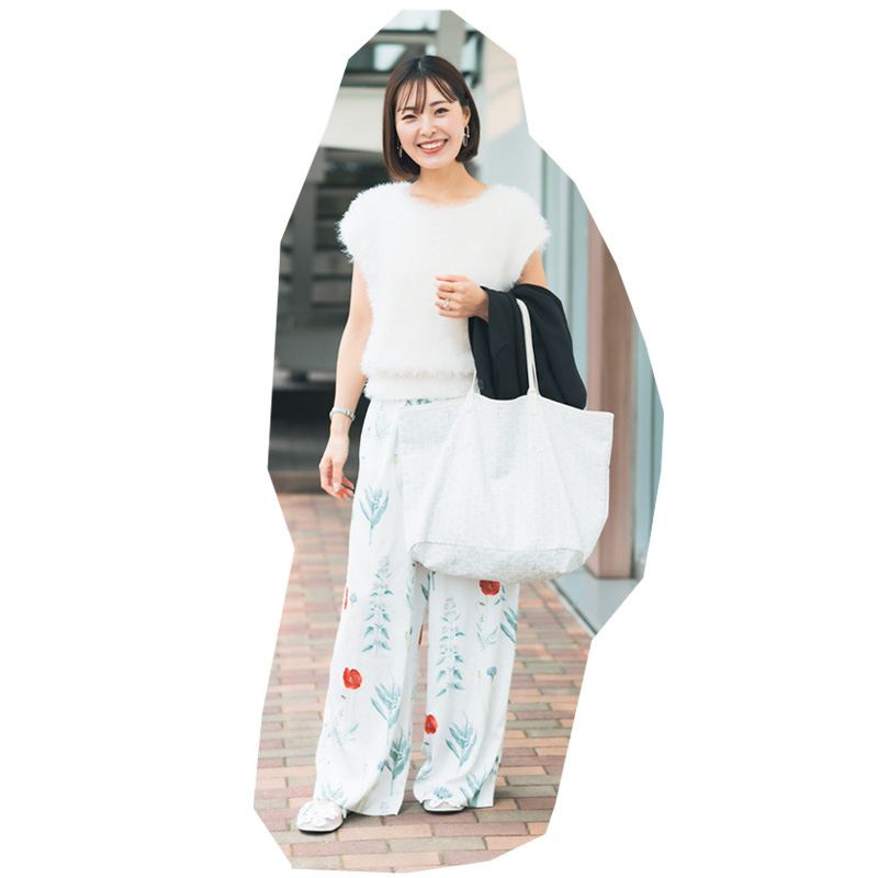 堀内美咲さんのファッション