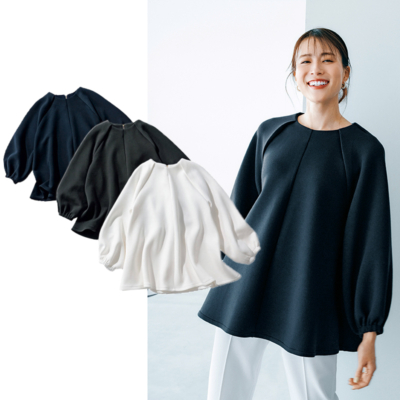 忙しい朝こそ助かる！きちんと見えする『楽ちんスウェット』が優秀【冬のママコーデ】