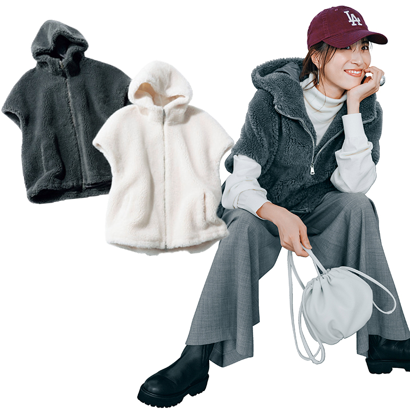 去年即完売！普段もイベントも使える『ボアアウター』が最強【冬