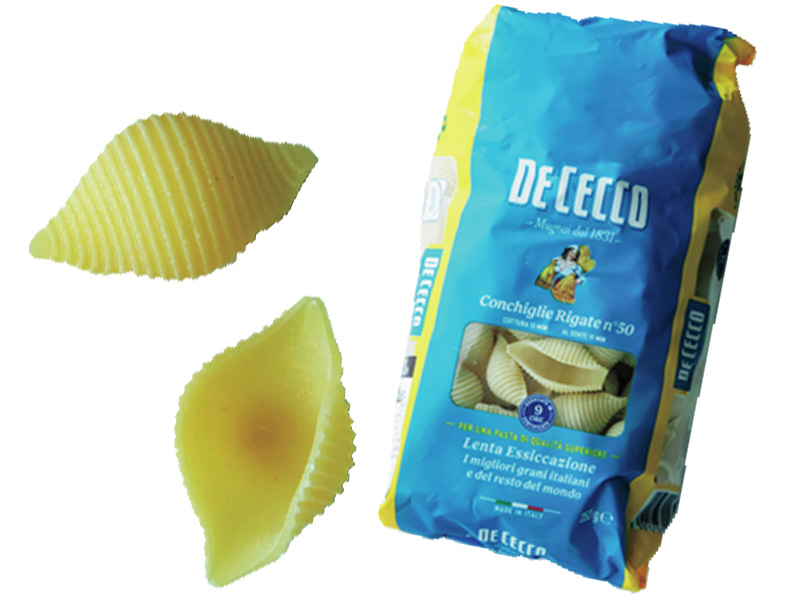 ショートパスタのコンキリエ