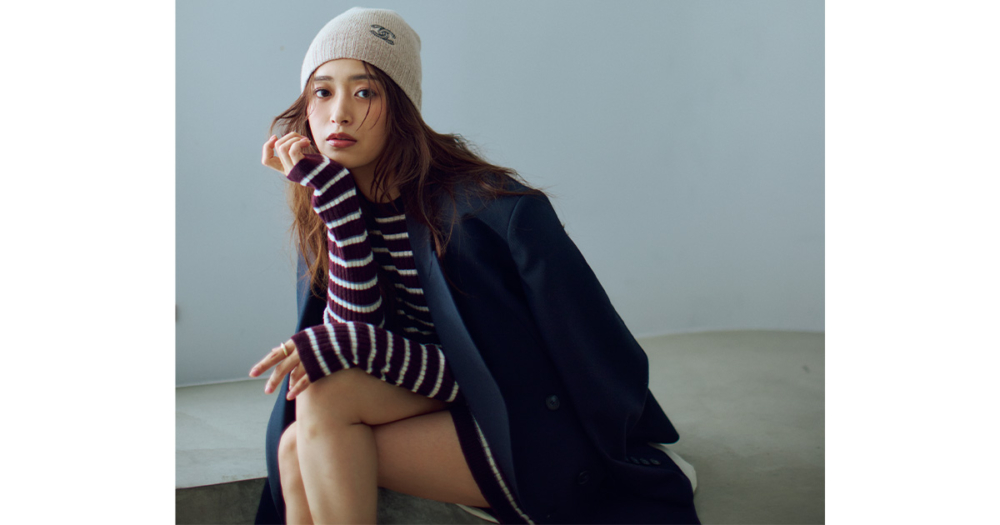 私物のシャネルのニット帽を被った近藤千尋さん