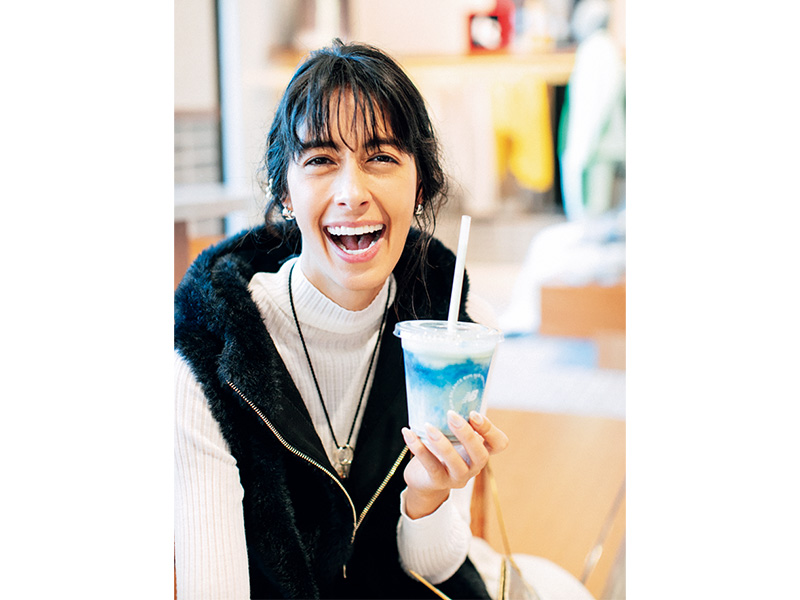 カフェではスムージーも