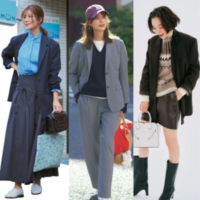 秋に着たい【ジャケットコーデ7選】ゆるシルエットが気分！今っぽく着る方法