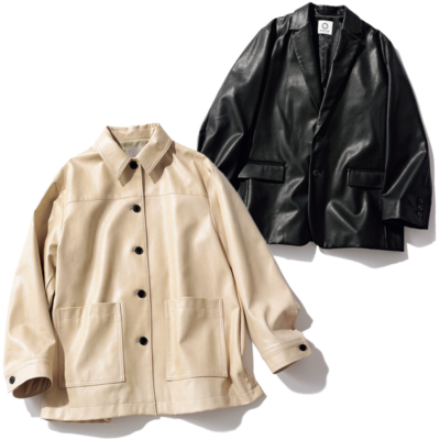 【1万円台から】お出かけコーデがこなれる『エコレザーアウター』4選！