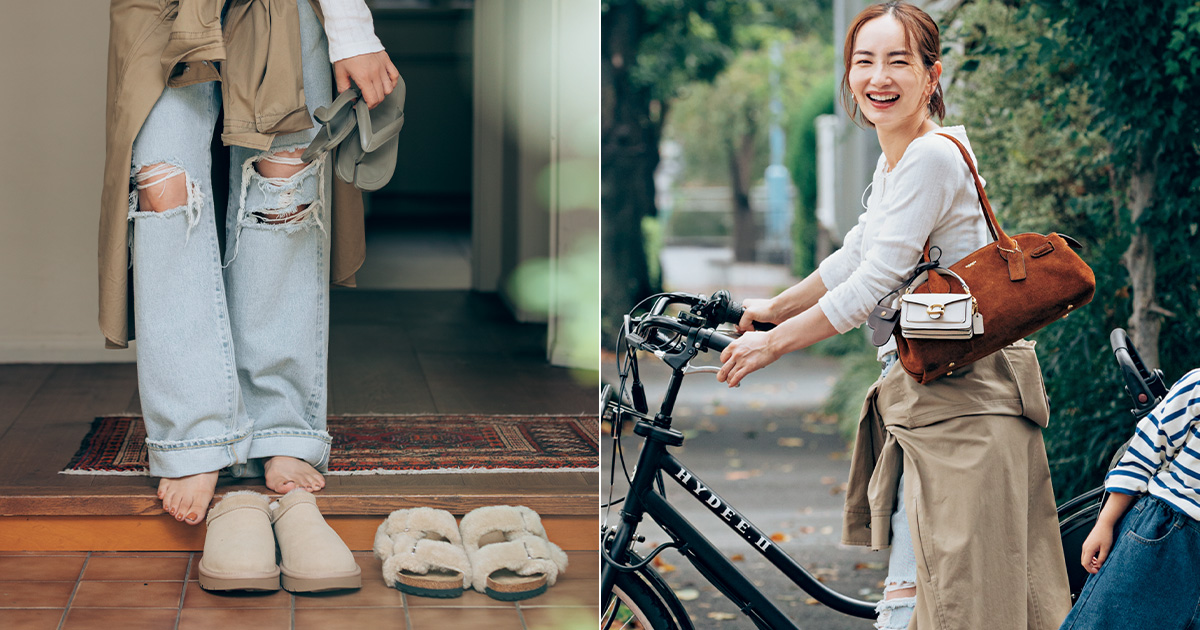 ママたちが【新作UGG®】に熱視線！秋冬の“玄関出しっぱ靴”に決まり | VERY