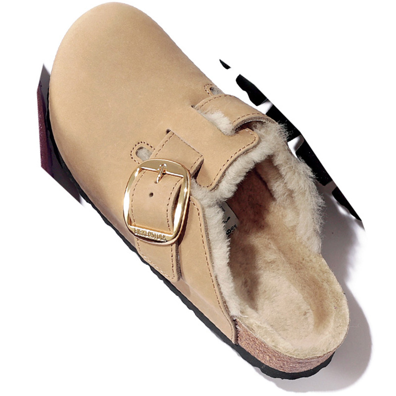 ビルケンのビッグバックルがついたBoston Big Buckle Shearling