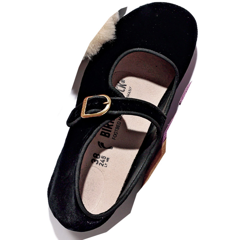 ビルケンの丸いトゥのメリージェーンSanta Clarita