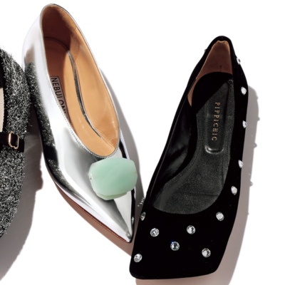 【1万円台も】送迎ママの足元オシャレは『キラキラ＆ふわふわ』が優秀！