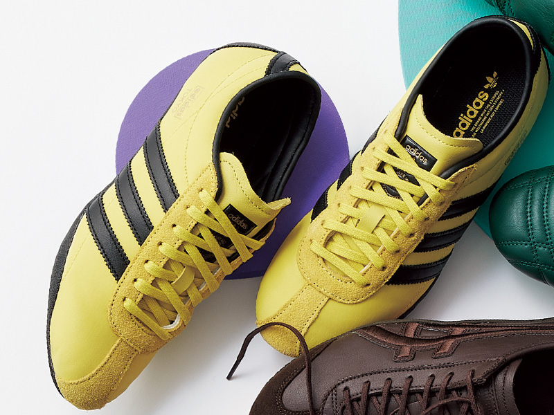 adidas Originalsのイエロースニーカー