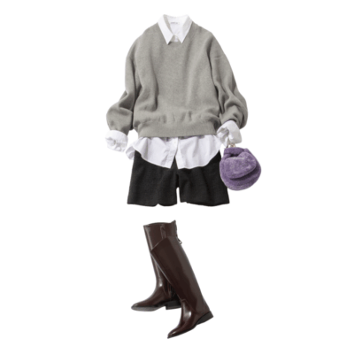 【楽ちんプルオーバー】簡単レイヤードでサマになる