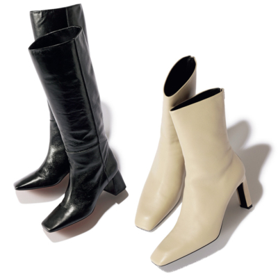 “かっちり四角トウ”がトレンド急浮上！最旬ブーツスタイル