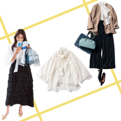 秋冬ママの【着映えブラウス】着回しアイデア！シーン別の“洒落るコツ”あり