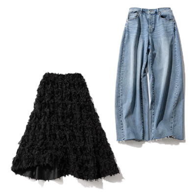 デニムは1万円以下で叶う！【美シルエットのボトムス３選】トレンド目線で厳選