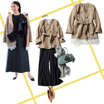 ”３倍”着回せる『ノーカラージャケット』はひとクセあり！通勤からイベントまで引っ張りだこ