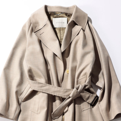 キレイめアウターは『ベージュ』が新鮮！重くなりがちな“秋冬コーデ”の洒落見えに◎