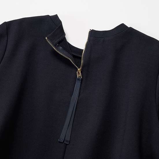 [THREE SQUARE]フレアボーダープルオーバー