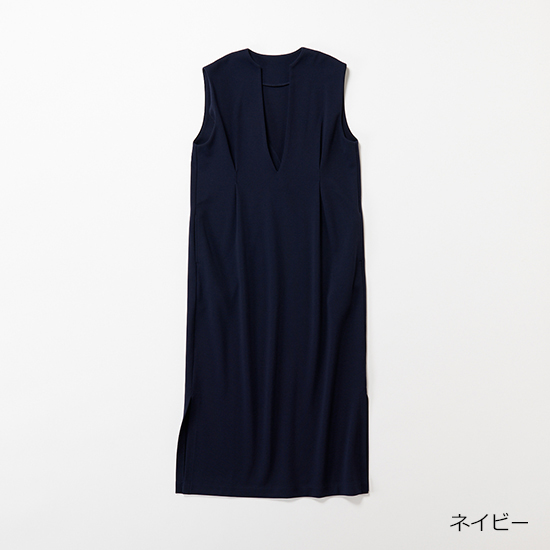 [THREE SQUARE]タックジャンパースカート