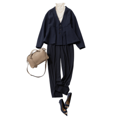 ワンピ、ジレetc..普段着で作りやすい「母行事コーデ」３選【秋のハレの日】