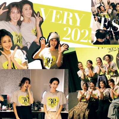 モデルが会場に登場！ 間近にVERYを感じられるVERY FES. 2025