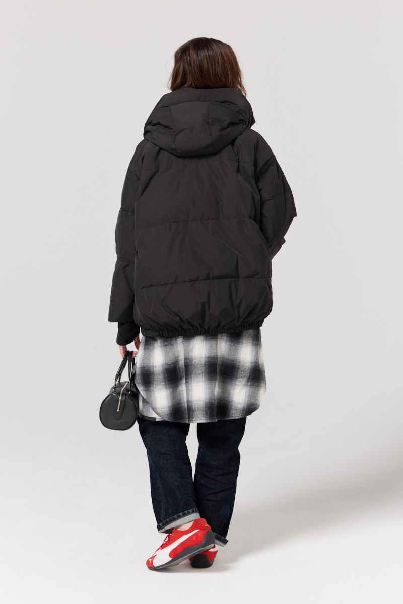 クラウドチームVERY田村まどかの[ALEGRE]オーバーサイズダウンコートカジュアルコーデ