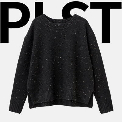 キラキラ【PLST】ニットが可愛すぎる！ 忘年会、クリパにも使える